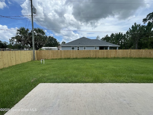 406 Alamo St, Palm Bay, FL 32909 - view of yard featuring a patio area