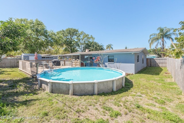 718 6th St, Merritt Island, FL 32953 - view of swimming pool