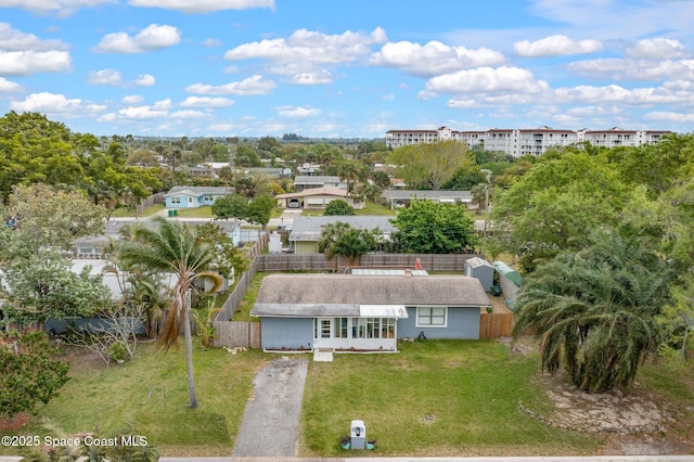 718 6th St, Merritt Island, FL 32953 - aerial view of property and surrounding area