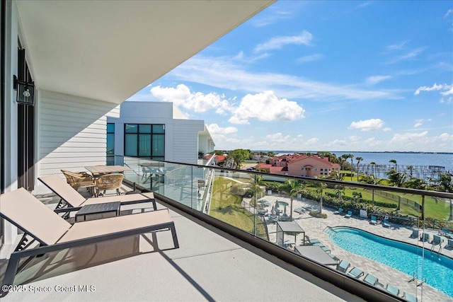 225 Strand Dr Unit 401, Melbourne Beach, FL 32951 - balcony with a water view