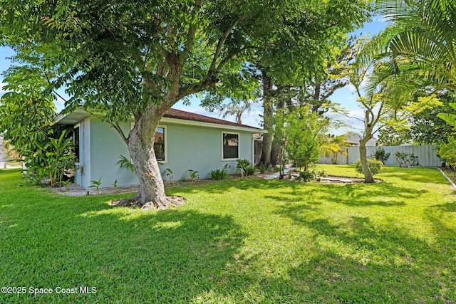 2033 Thistle Dr, Melbourne, FL 32935 - view of yard with fence
