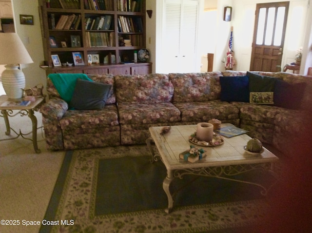 165 Heron Dr, Melbourne Beach, FL 32951 - view of carpeted living room