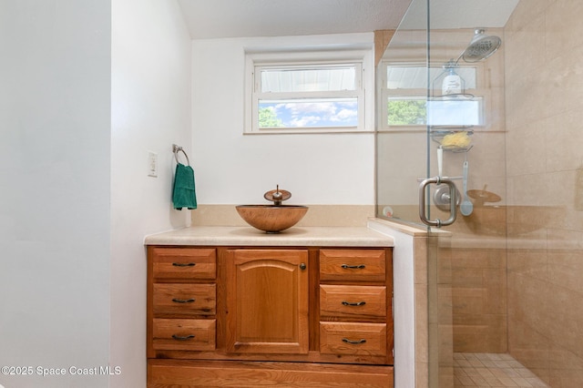 3530 Alan Dr, Titusville, FL 32780 - bathroom featuring a stall shower