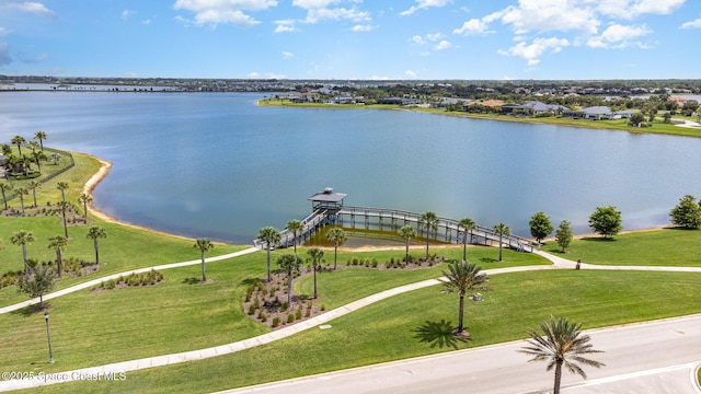 4722 Tennyson Dr, Rockledge, FL 32955 - drone / aerial view of a nearby body of water