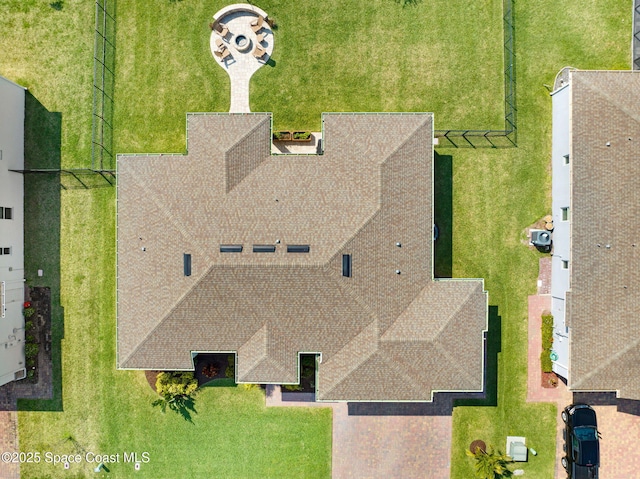 drone / aerial view