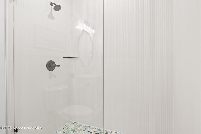 full bath featuring walk in shower