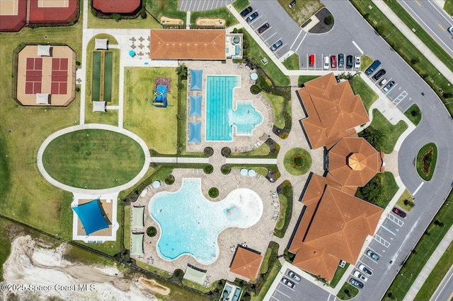 bird's eye view
