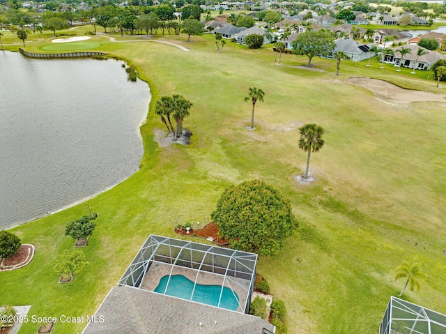 4942 Worthington Cir, Rockledge, FL 32955 - aerial view of a golf course and a large body of water