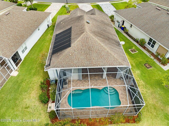 4942 Worthington Cir, Rockledge, FL 32955 - view of subject property with a pool