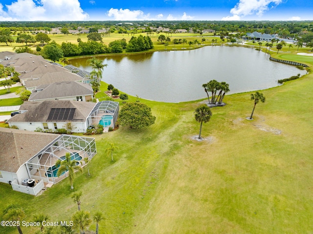 4942 Worthington Cir, Rockledge, FL 32955 - aerial perspective of suburban area with a nearby body of water