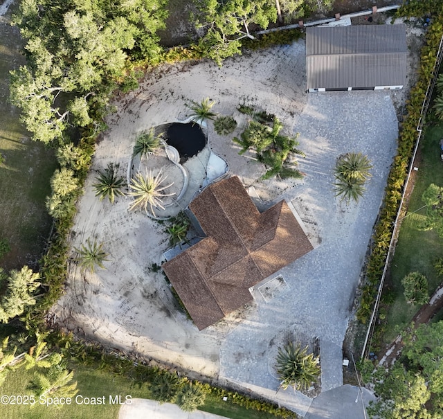2275 Pineapple Pl, Merritt Island, FL 32952 - bird's eye view