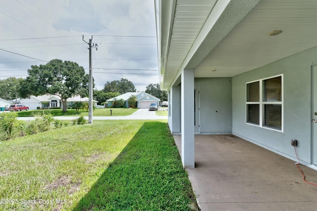 view of yard