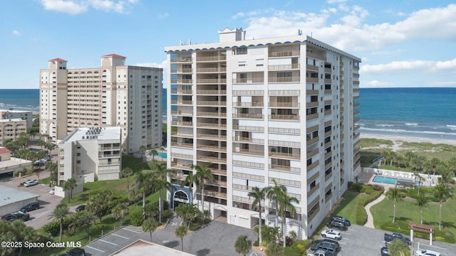 750 N Atlantic Ave Ph 4, Cocoa Beach, FL 32931 - view of apartment building / complex featuring a water view