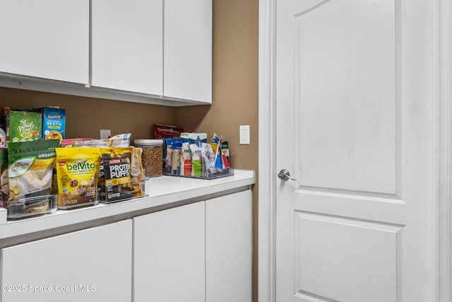 view of laundry area