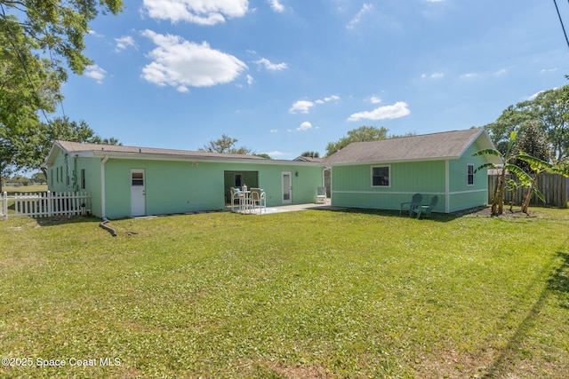 2314 Scenic Dr, Melbourne, FL 32901 - back of house with a patio