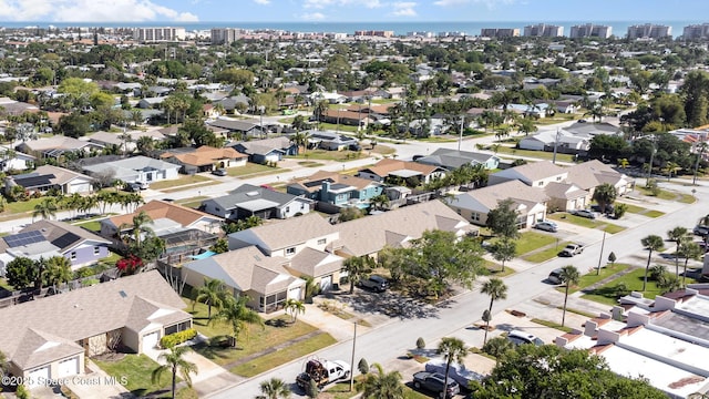 birds eye view of property featuring a residential view