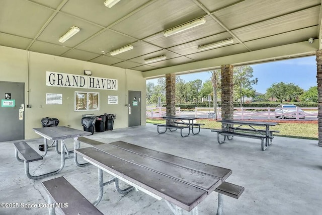 4026 Four Lakes Dr, Melbourne, FL 32940 - miscellaneous room featuring concrete floors