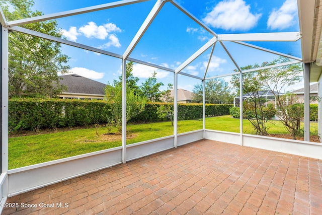 3980 Funston Cir, Melbourne, FL 32940 - view of unfurnished sunroom