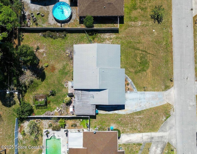 drone / aerial view