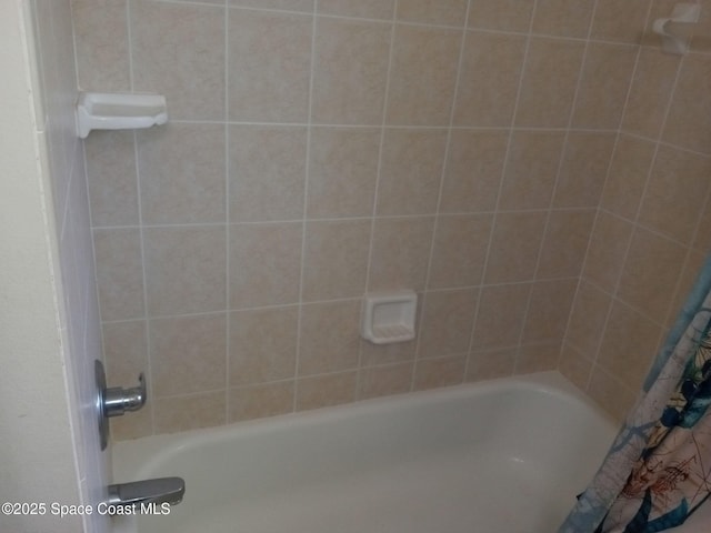 view of full bathroom