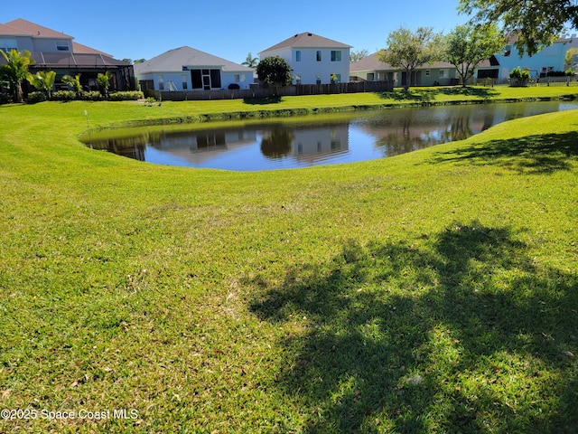 property view of water