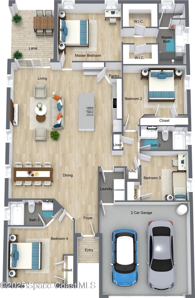 403 Fonsica St, Palm Bay, FL 32908 - room layout