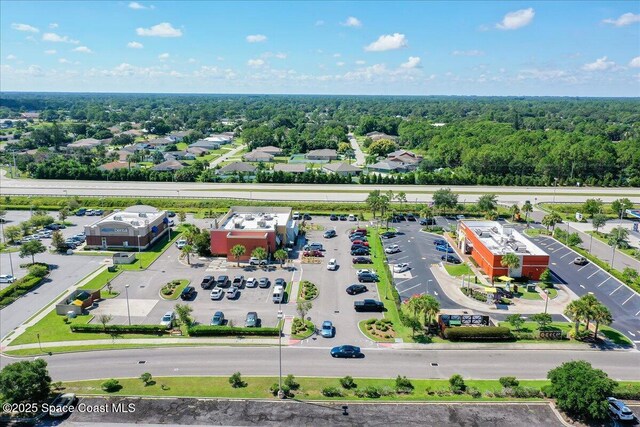 403 Fonsica St, Palm Bay, FL 32908 - aerial view of a forest