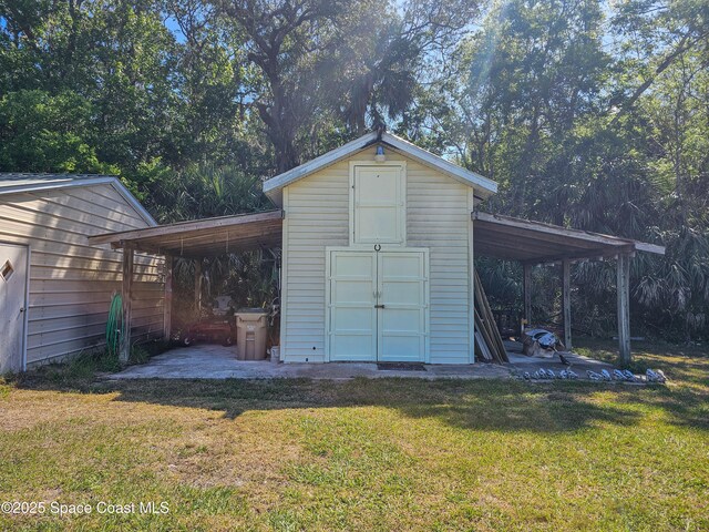 6425 Currahee Ln, Mims, FL 32754 - view of shed