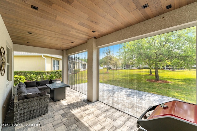 366 Gardendale Cir SE, Palm Bay, FL 32909 - view of patio / terrace with area for grilling and outdoor lounge area
