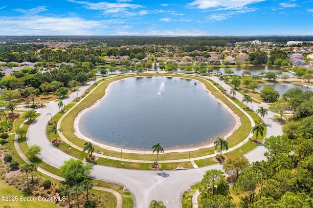 366 Gardendale Cir SE, Palm Bay, FL 32909 - bird's eye view featuring a water view