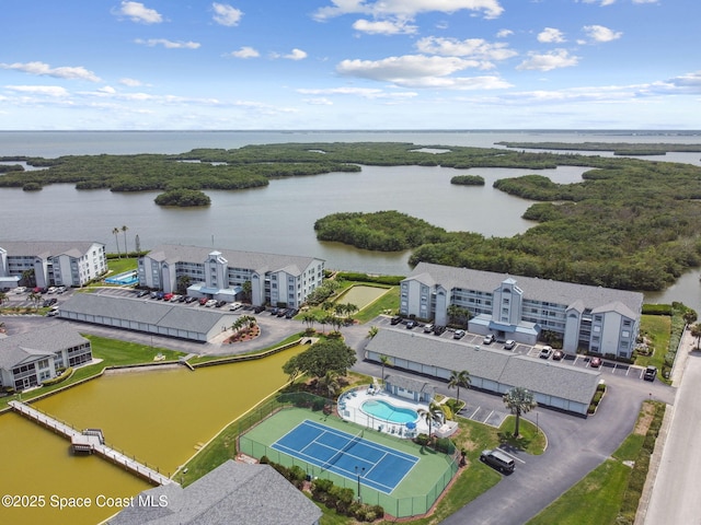 540 S Brevard Ave Unit 427, Cocoa Beach, FL 32931 - drone / aerial view of a nearby body of water