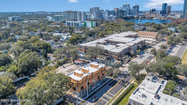 1002 E Robinson St Unit 1, Orlando, FL 32801 - aerial view with a city view and a water view