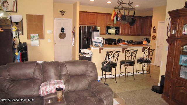 112 Broyles Dr SE, Palm Bay, FL 32909 - living area featuring recessed lighting