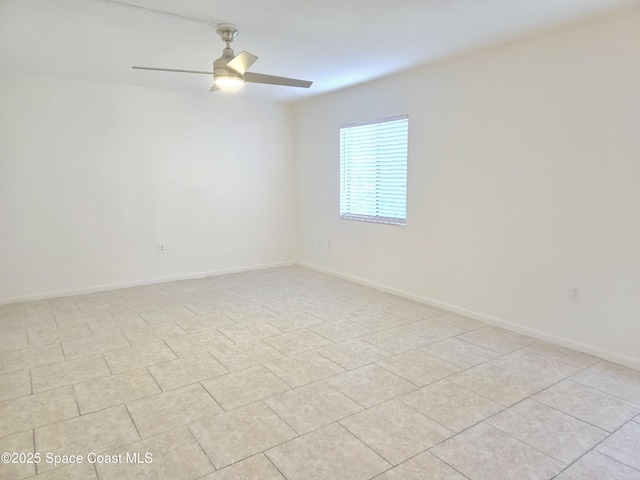 120 San Juan Cir, Melbourne, FL 32935 - unfurnished room with baseboards and ceiling fan