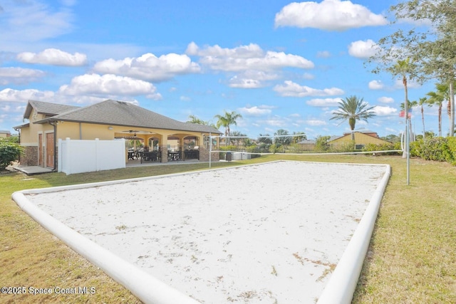 785 Luminary Cir Unit 103, Melbourne, FL 32901 - view of home's community with volleyball court