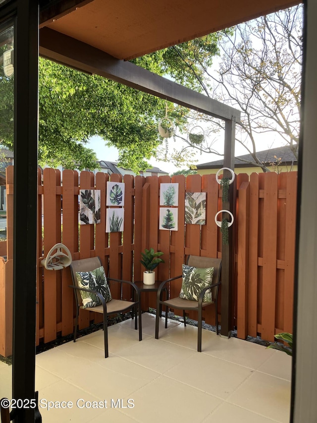 view of patio / terrace