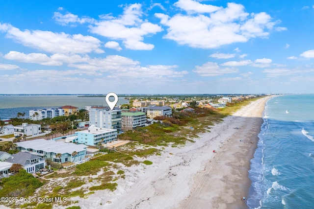 2485 S Atlantic Ave Unit 101, Cocoa Beach, FL 32931 - drone / aerial view of expansive coastline