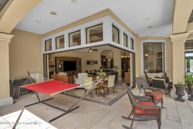 5454 Riveredge Dr, Titusville, FL 32780 - view of patio