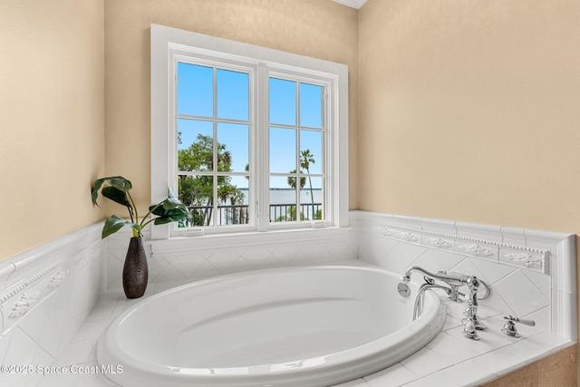 7021 S Tropical Trl, Merritt Island, FL 32952 - full bath featuring a garden tub