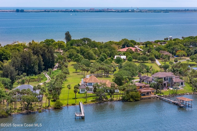 7021 S Tropical Trl, Merritt Island, FL 32952 - bird's eye view of a large body of water