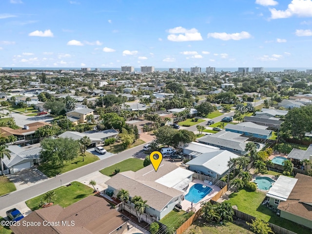 445 Park Ave, Satellite Beach, FL 32937 - view of urban area with a pool area