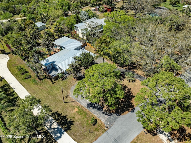 aerial view