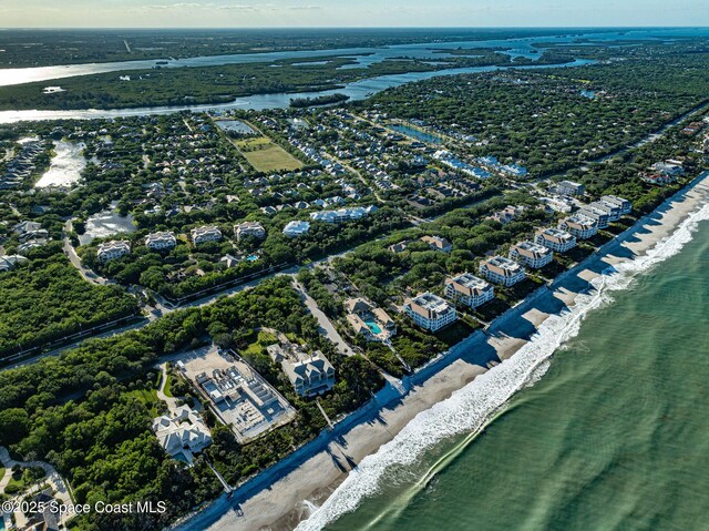 601 N Swim Club Dr Pha, Pha, Indian River Shores, FL 32963 - aerial view featuring a water view