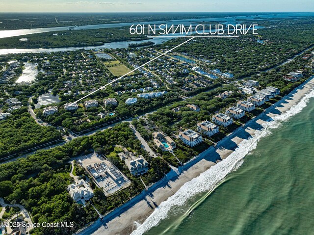 601 N Swim Club Dr Pha, Pha, Indian River Shores, FL 32963 - drone / aerial view with a water view
