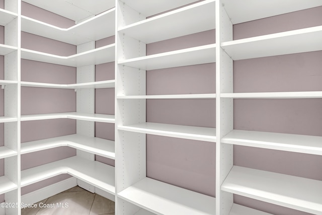 view of pantry