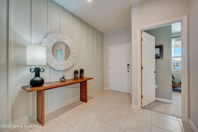 3150 Viridian Cir, Melbourne, FL 32904 - entryway featuring light tile patterned flooring and baseboards