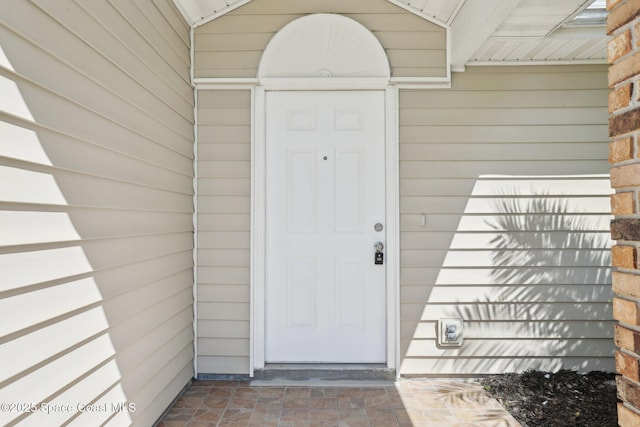 view of property entrance
