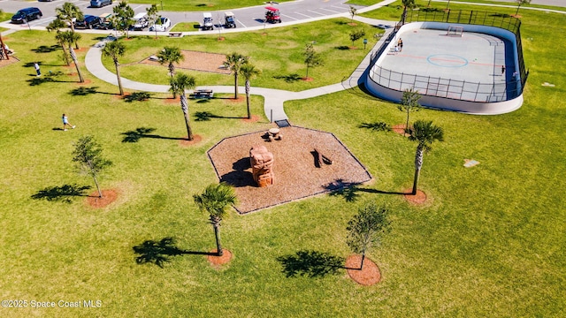 bird's eye view