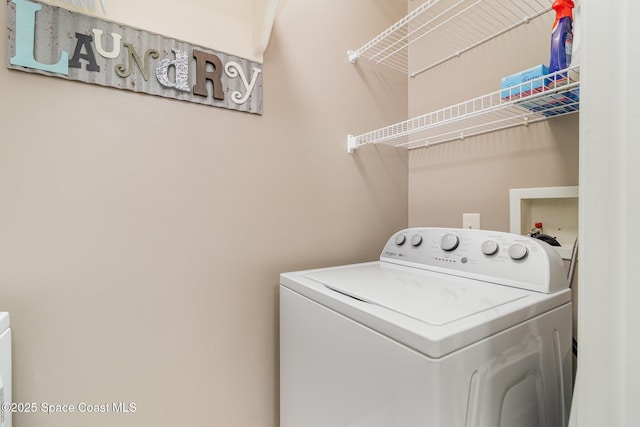 6461 Borasco Dr Unit 3804, Melbourne, FL 32940 - laundry area with washer / clothes dryer