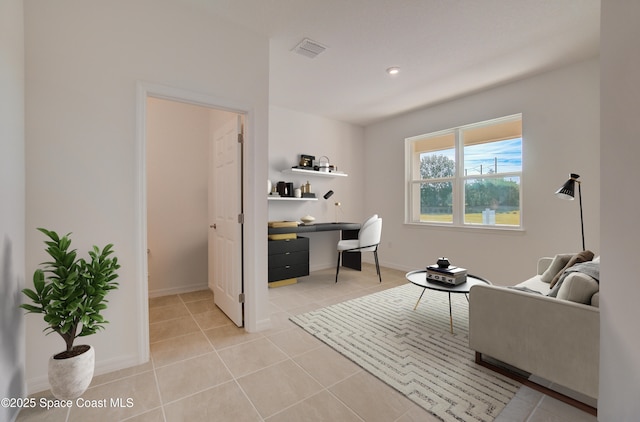 3155 Viridian Cir, Melbourne, FL 32904 - office space with light tile patterned floors, baseboards, and visible vents